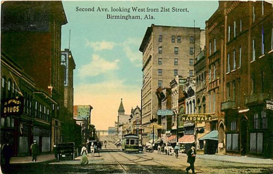 Historical Pictures of Downtown Birmingham 
